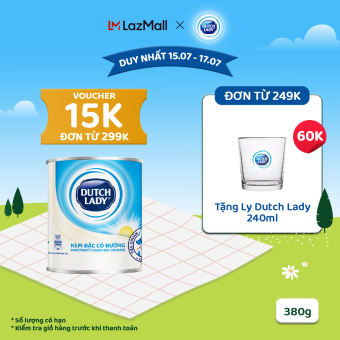 Kem Đặc Có Đường Dutch Lady Lon 380g