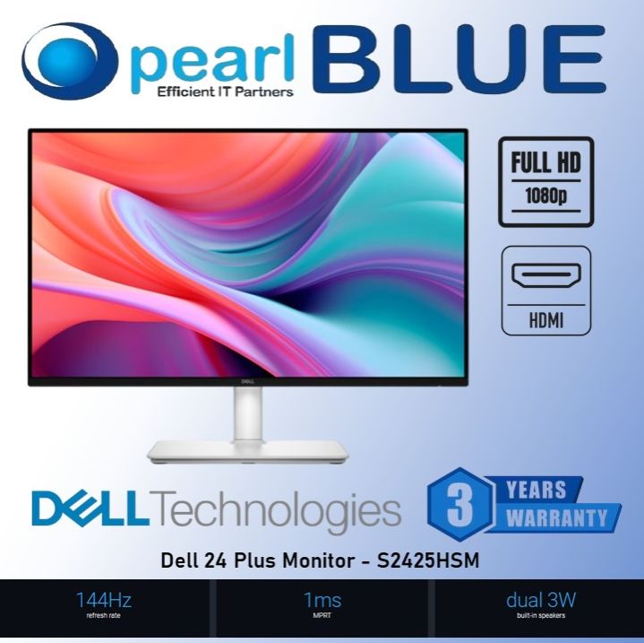Ready stock] Dell 24 Plus Monitor - S2425HSM Resolution / Refresh