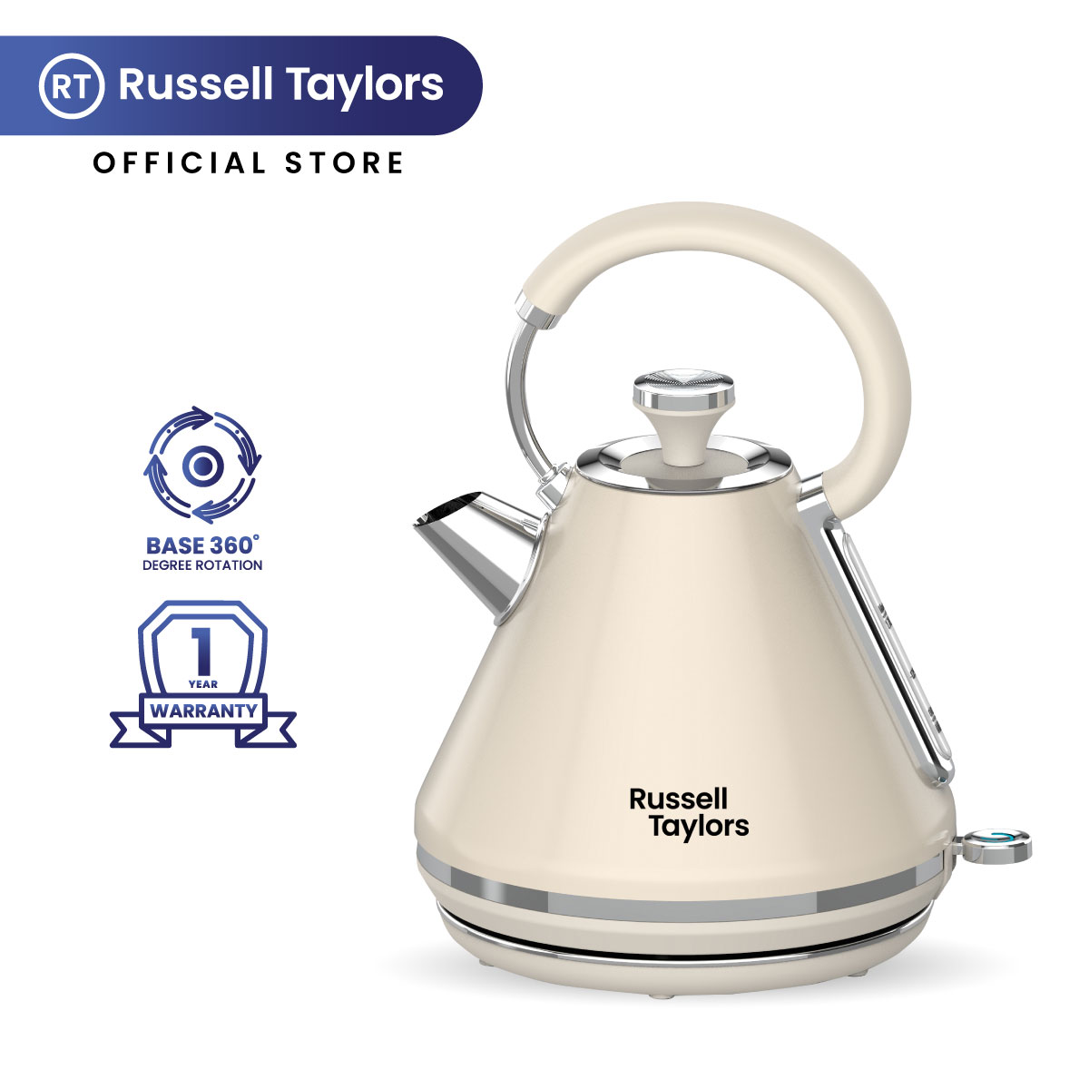 Retro Electric Kettle 304 Stainless Steel Household Appliances 1.5l  Portable Travel Water Boiler 1500w European Style Coffee Pot