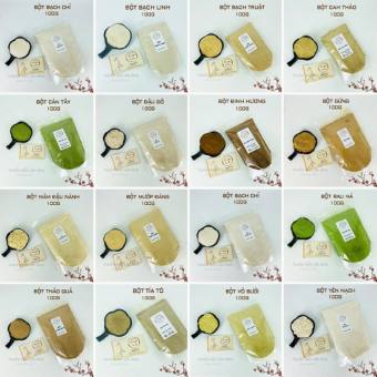 20 Loại Bột Tự Chọn (Bột Cần Tây/Bột Rau Má/Bột Cam Thảo/Bột Đậu Đỏ/Bột Yến Mạch/Bột Quế/Bột Ngũ Vị Hương/Bột Bạch Linh)