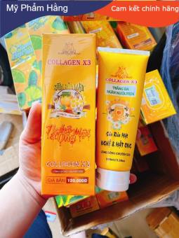 Sữa rửa mặt Nghệ Collagen X3 Đông Anh 100ml