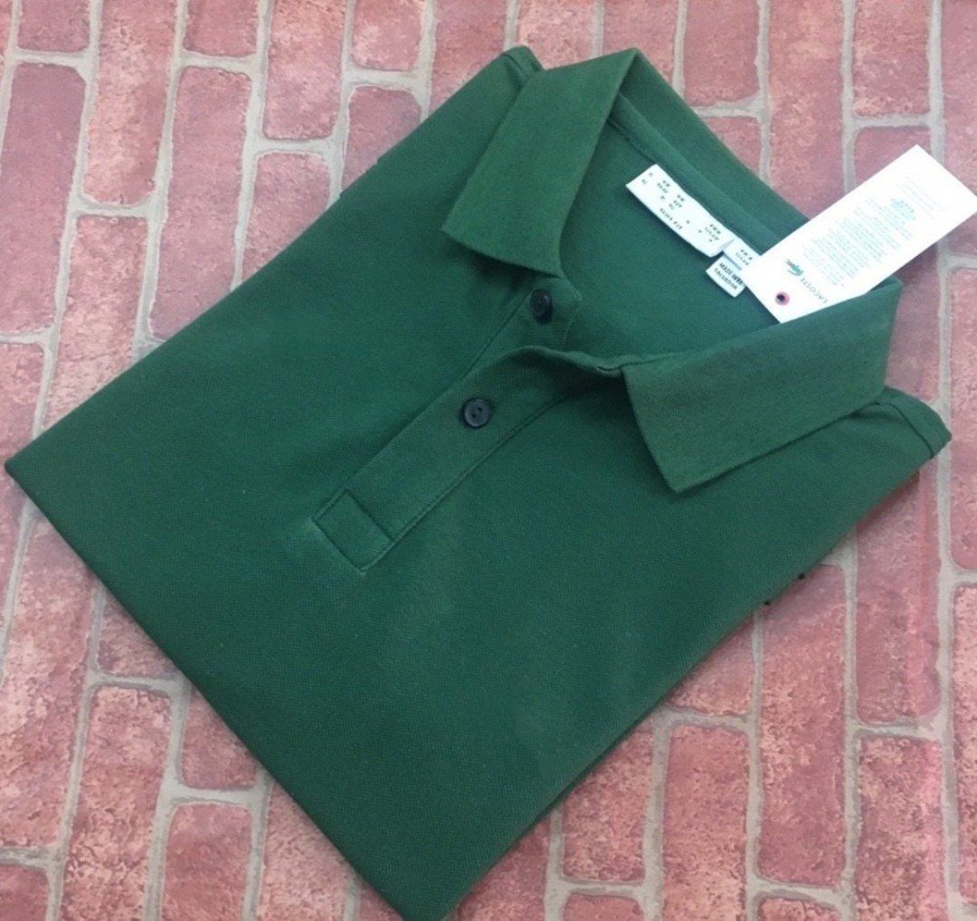 Áo Thun Cá Sấu Nữ Có Cổ -Màu ve chai (45-75kg)