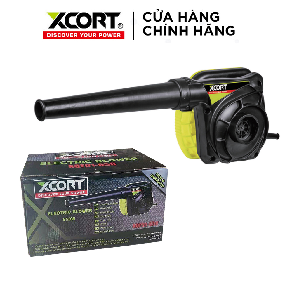 Máy hút thổi bụi 2 chức năng XCORT - Máy thổi bụi cực khỏe công suất lớn 650W