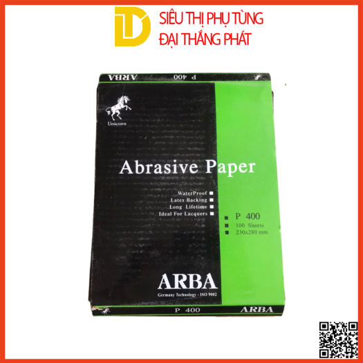 Giấy ráp | Giấy nhám độ mịn 100 - 120 - 150 - 320 - 400 - 800 - 1000 nhập khẩu Đức