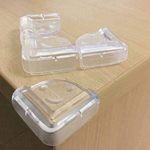 Set 4 miếng silicon bịt chụp góc bàn bảo vệ an toàn cho bé