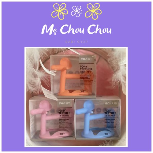 Chia sẻ: Đã thích Gặm nướu silicon Moyuum Hàn Quốc