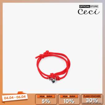 CECI - Set 2 vòng đeo tay nữ dây vải thắt nút độc đáo CC3-04000026-08