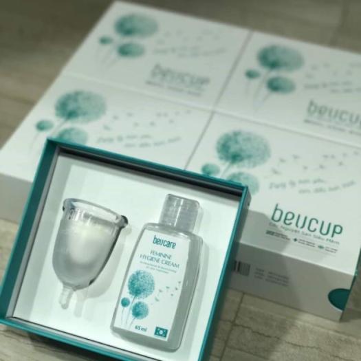 CỐC NGUYỆT SAN BEUCUP 100% SILICON Y TẾ ĐẠT CHUẨN