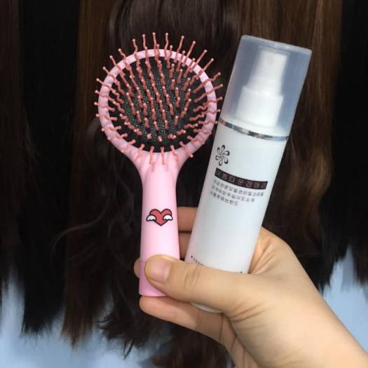 COMBO XỊT DƯỠNG TÓC + LƯỢC CHẢI TÓC GIẢN <3