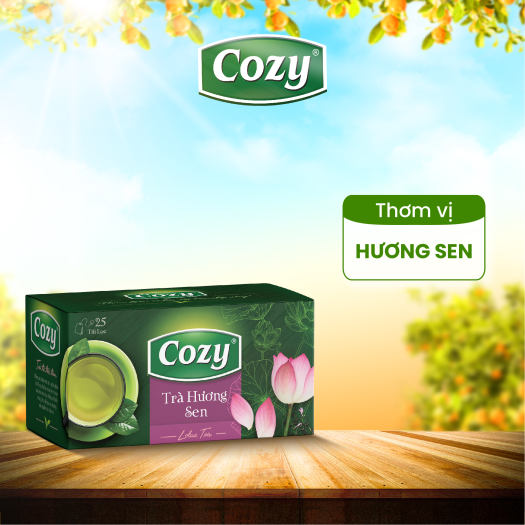 Trà Hương Sen túi lọc Cozy 
