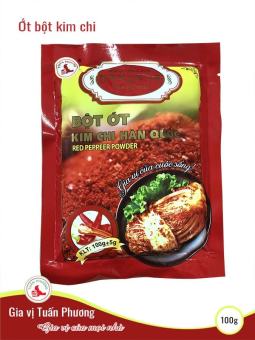 Ớt Bột Hàn Quốc Tuấn Phương 100g ( Gói )