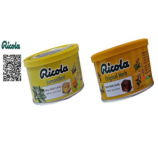 Kẹo thảo mộc hiệu Ricola 100g nhập khẩu Thụy Sĩ
