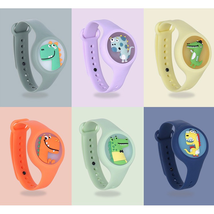 Vòng đeo tay chống muỗi silicon có đèn led nhiều chế độ sáng