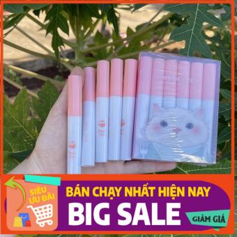 Set 6 Cây Son Kem Muge Leen Tông Nhung Lì  - Set 6 Thỏi Son Siêu Lì