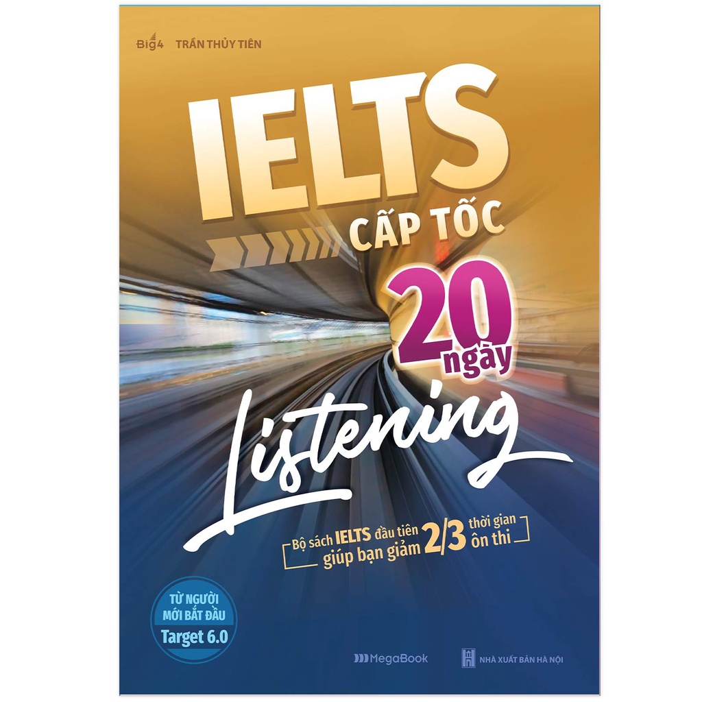 Sách ielts cấp tốc - 20 ngày listening