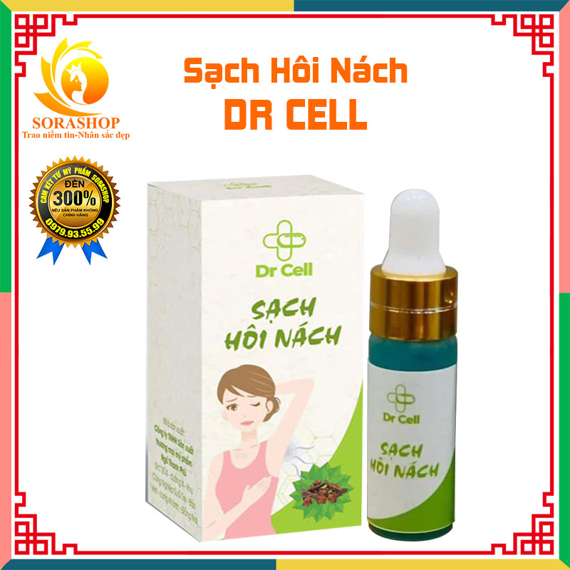 Hôi nách dr cell, sạch hôi chân, hôi nách từ thảo dược, nhanh chóng an toàn