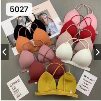 Áo Bra Gân Cài Trước Dây Mảnh 5027