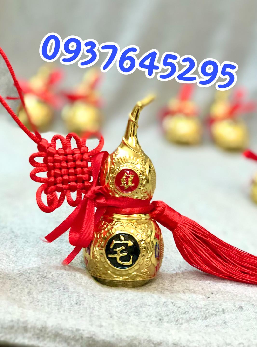 Bình hồ lô đúc đồng 9cm