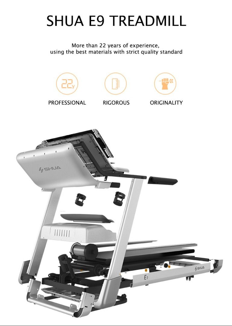 ランニングマシーン　SHUA E9 PERFORMANCE TREADMILL ランニングマシーン SHUA E9 PERFORMANCE TREADMILL