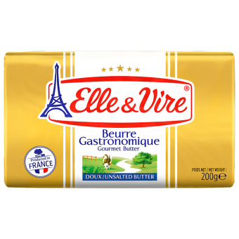 Bơ lạt Elle &Vire 200g 82% béo
