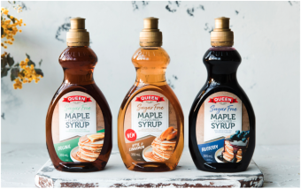 SIRO LÁ PHONG Queen Maple Syrup Flavored, VỊ NGUYÊN BẢN Original / VANILLA, KHÔNG ĐƯỜNG Sugar Free, 355ml
