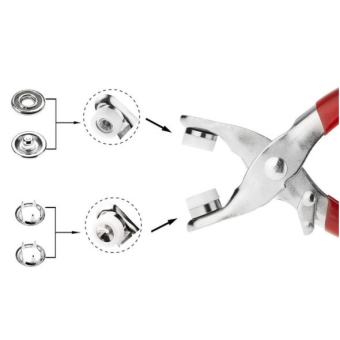 Kìm bấm cúc sắt, cúc vành 4 chi tiết đa năng