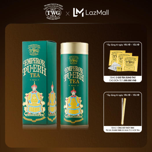 Trà TWG Tea - Emperor Pu Erh Tea (100g) | Trà Phổ Nhĩ