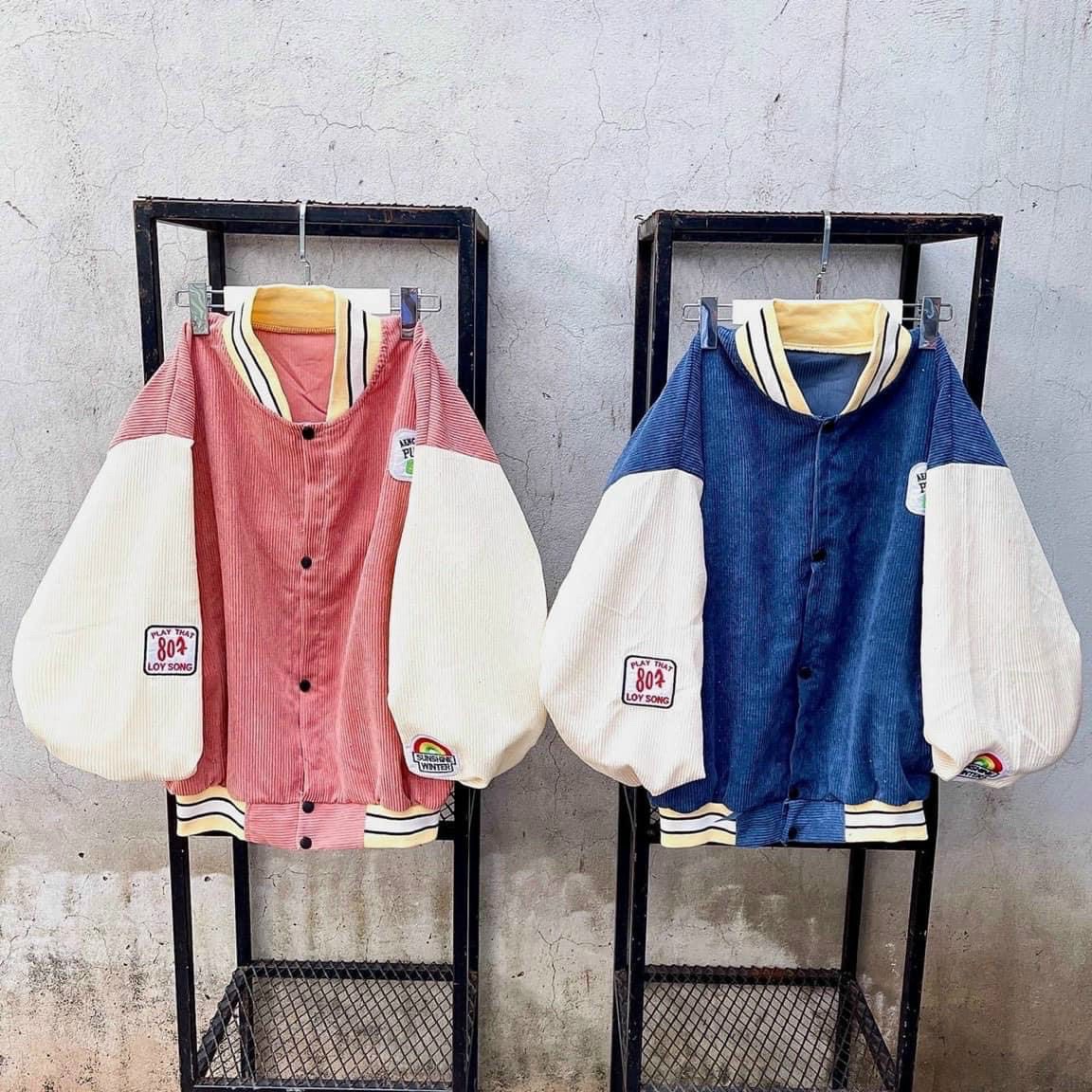 [GIẢM 10K CHO ĐH 119K]Áo Khoác Bomber Nam Nữ PUCBY Chất Vải Nhung Gân Thiết Kế Phong Cách Cá Tính Siêu Sành Điệu ROSS