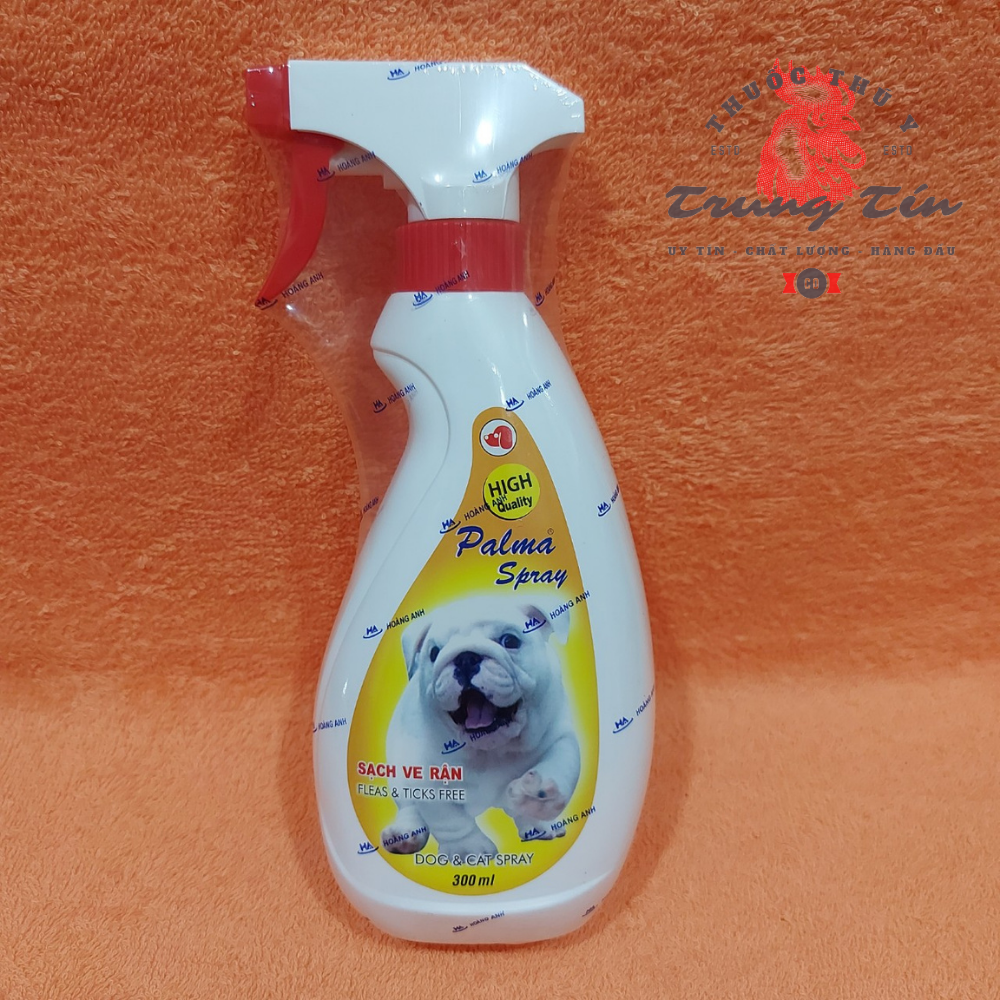 Xịt ve ,rận bọ chét - palma spray - 1 chai / 300ml