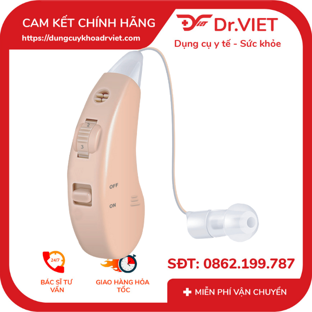 [Genuine] hearing aid imedicare iha-e1-thin, light for the elderly-can use more than 12h only with 1 charge, suitable for every object, help amplify the sound maximum