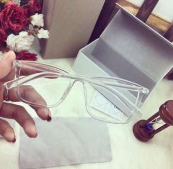 Kính mát nữ thời trang kính mát Hàn Quốc hợp thời trang siêu đẹp chống chói chống nắng phù hợp đi làm đi du lịch mẫu mới 2019 mã giảm giá khủng (Trong suốt)