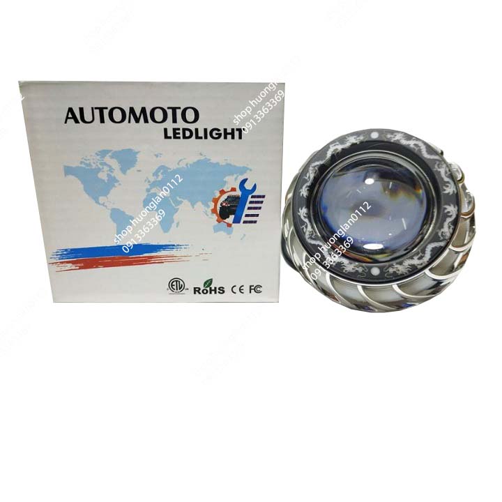 Đèn trợ sáng xe máy Led Bi Rồng Lốc Xoáy