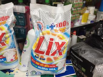 Bột giặt LIX 5,5 kg tặng nước rửa chén 750 gram