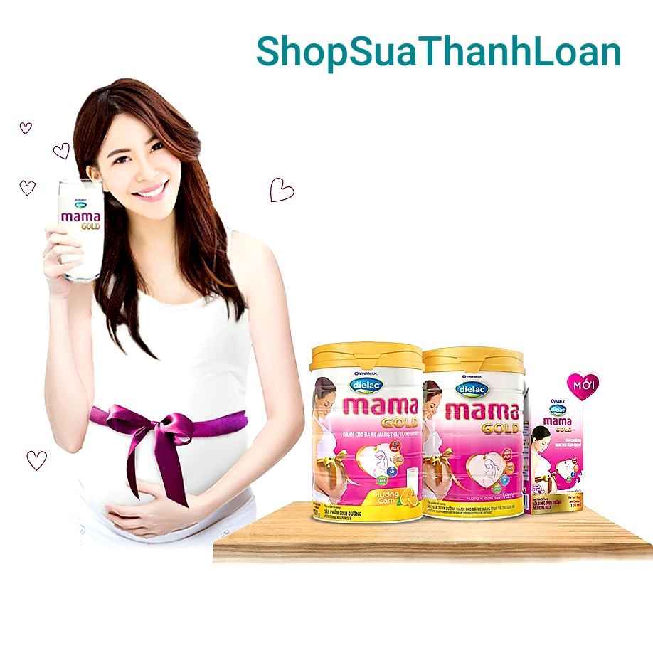 Sữa bột dielac mama gold vani 900g.