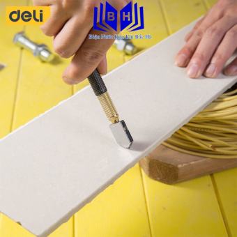 Bắc Hà - Dao Cắt Kính Thủy Tinh Deli 180mm Chất Lượng Cao - Lưỡi Dao Sắc Bén, Đường Cắt Gọn Đẹp, Thiết Kế Nhỏ Gọn - DL2