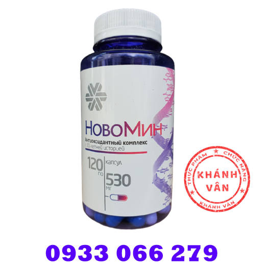 Thực phẩm bảo vệ sức khỏe Formula 4 Novomin Siberian - 120 viên Của Nga