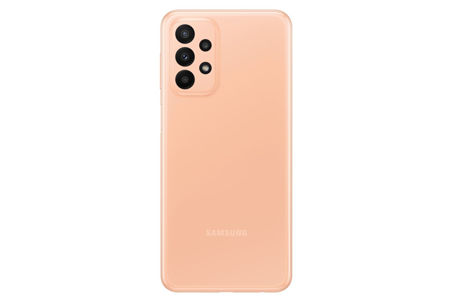 Samsung Galaxy A23 ( Peach ) 4G / LTE Smartphone with 6.6 Inch Display, Android 12, MicroSD Slot Up to 1TB, 5000 mAh Battery