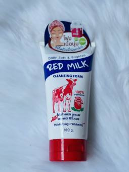 Sữa rửa mặt Thái Lan Red Milk con bò đỏ 180g