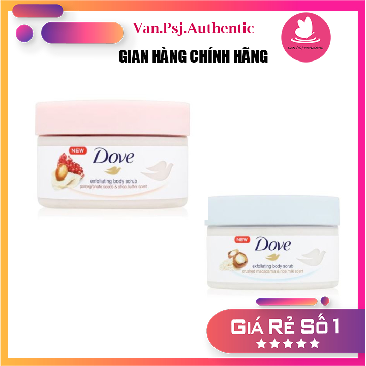TẨY DA CHẾT DOVE - BẢN ĐỨC
