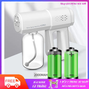 Súng khử khuẩn K5 Pro, súng khử khuẩn nano cầm tay K5 pro chính hãng tiêu diệt 99% vi khuẩn gây hại, bảo vệ cơ thể và gia đình bạn
