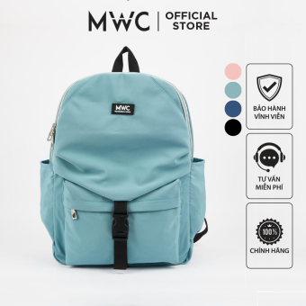 BALO MWC 1168 - Balo Thời Trang Basic Vải Mềm Mịn, Đa Năng Đi Học, Đi Chơi Chống Sock, Chống Nước