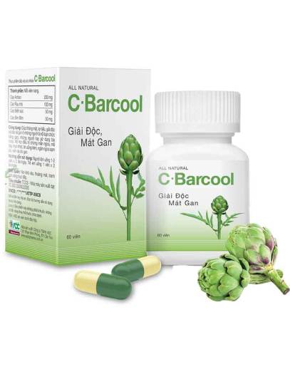 C-Barcool ADC - 60 VIÊN - Hỗ trợ giải độc gan, Hỗ trợ chức năng gan
