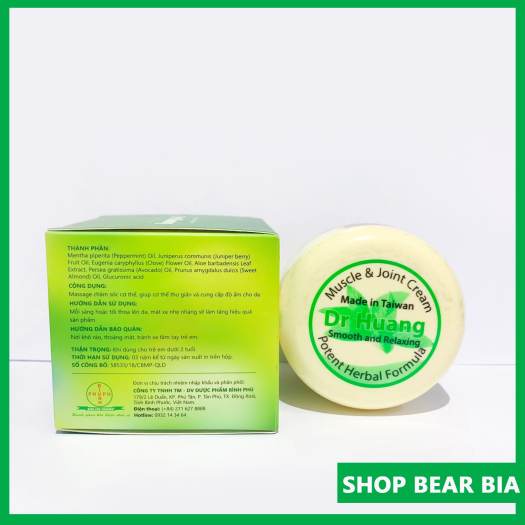 Dầu Thảo Dược Dr. Huang Hộp 60ml (Đài Loan)