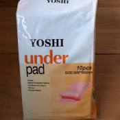 Yoshi Underpads Adult 10's per Pack