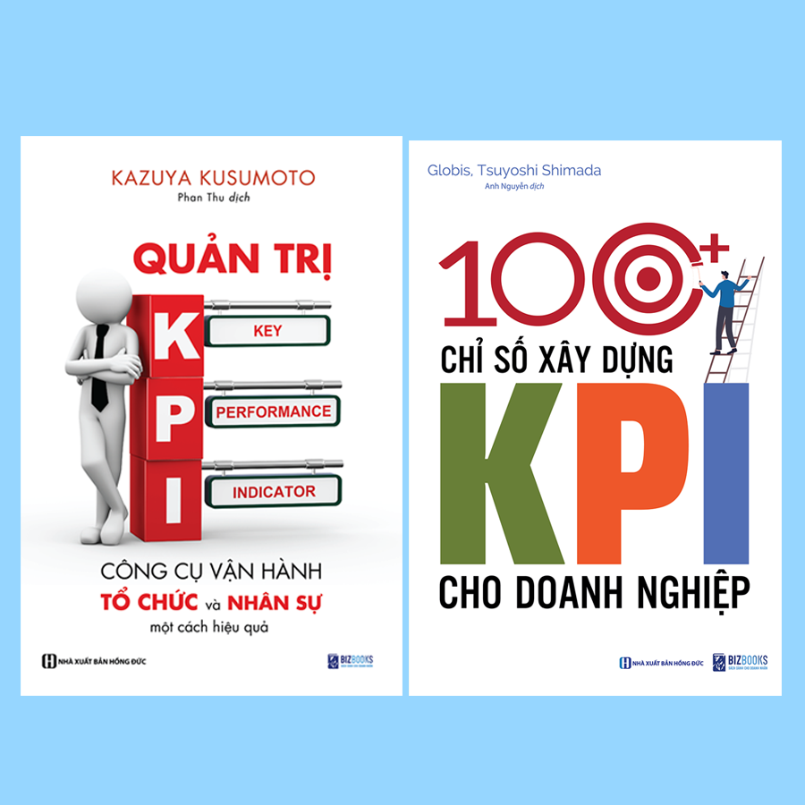 Bộ 2 cuốn quản trị kpi và 100+ chỉ số quản lý nhân sự hiệu quả