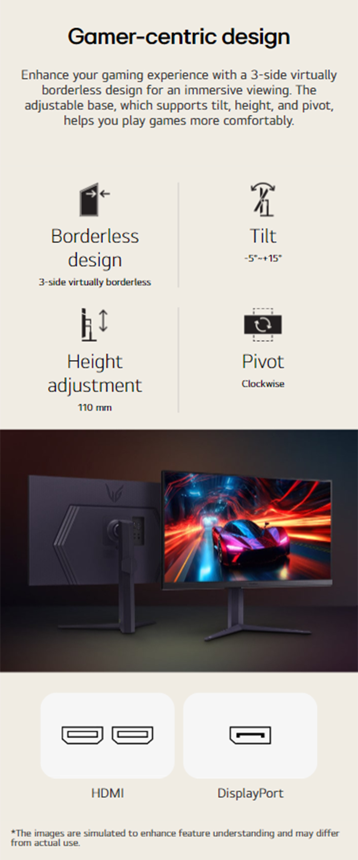 LG UltraGear 32" QHD Nano IPS Gaming Monitor | 180Hz Refresh | HDR10 | DCI-P3 98% | VESA Certified | AMD FreeSync™ · v2