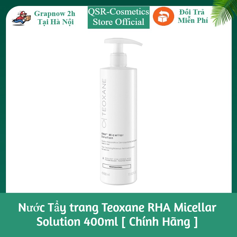 Nước Tẩy trang Teoxane RHA Micellar Solution 400ml