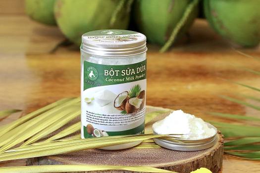 Bột Sữa Dừa Cocofarm nguyên chất không đường