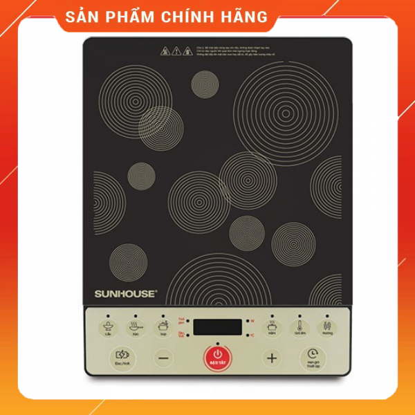 Bếp điện từ đơn sunhouse shd6162 tặng kèm nồi lẩu
