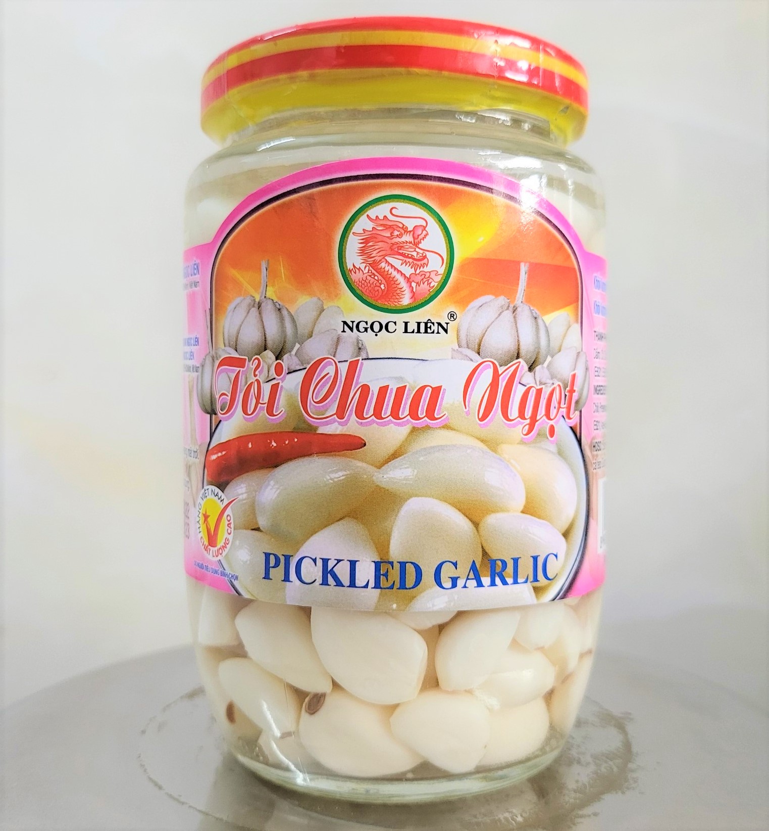 Tỏi chua ngọt ngọc liên pickled garlic